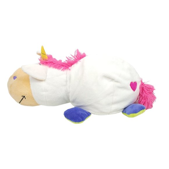 Jay At Play FlipaZoo Persephone Unicorn Imogen Dragon 2 In 1 Plush Stuffed Toy - Picture 4 of 14